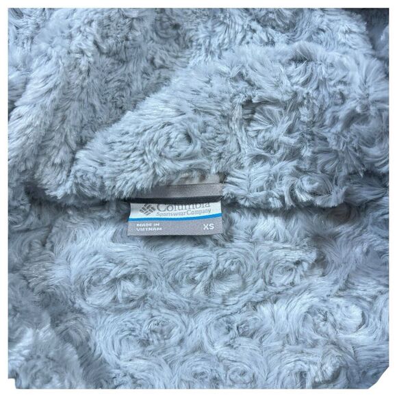 Columbia Copper Crest Long Quilted Puffer Jacket Heavy Black Hooded Size X Small - Picture 6 of 8